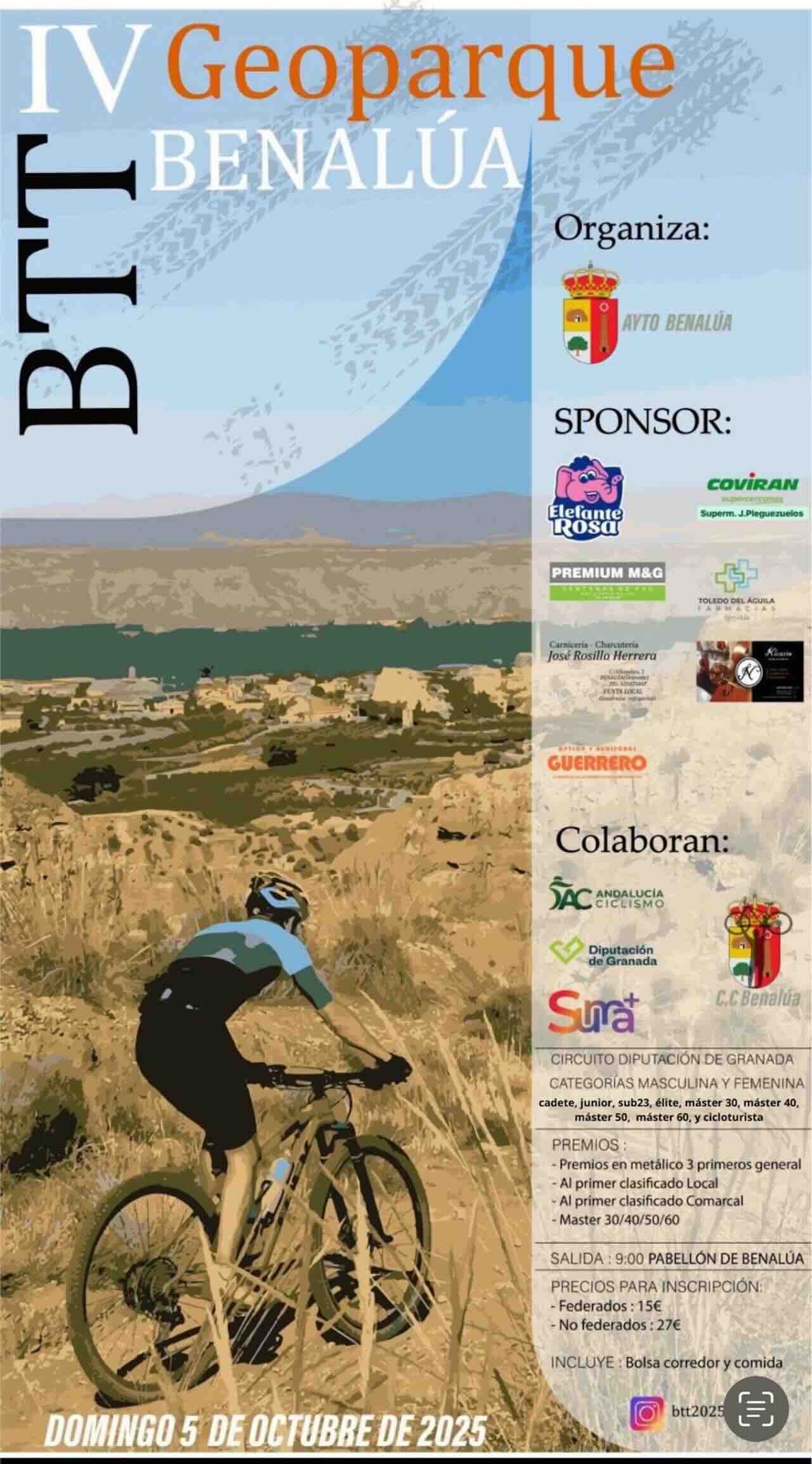 IV BTT Geoparque Benalúa