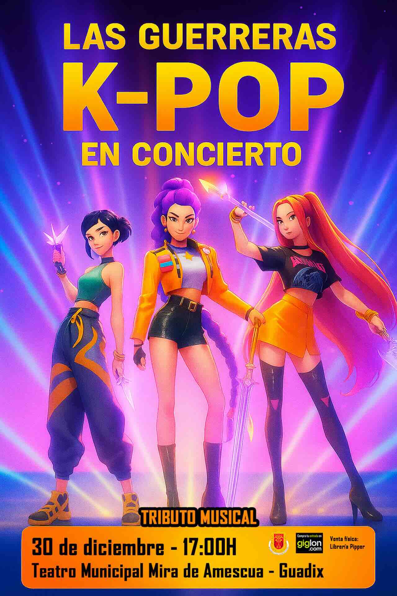 Las guerreras de k pop