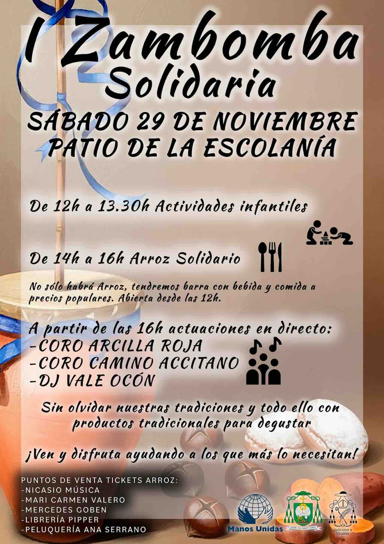 Zambombá solidaria Manos Unidas