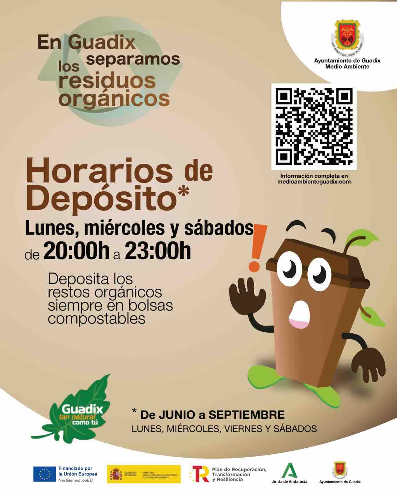 Contenedor marrón Guadix