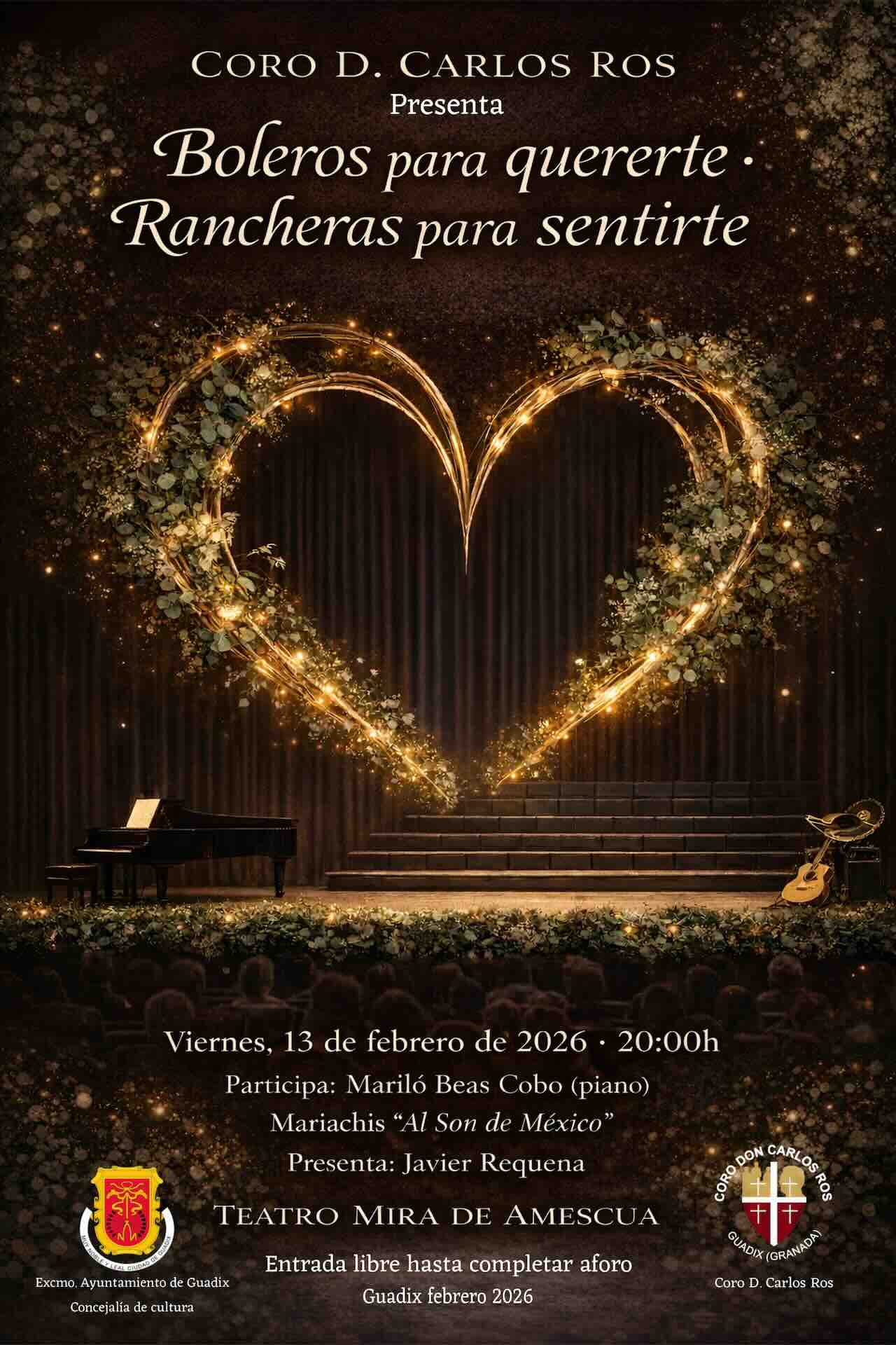 Programación cultural por el Día de los Enamorados en Guadix