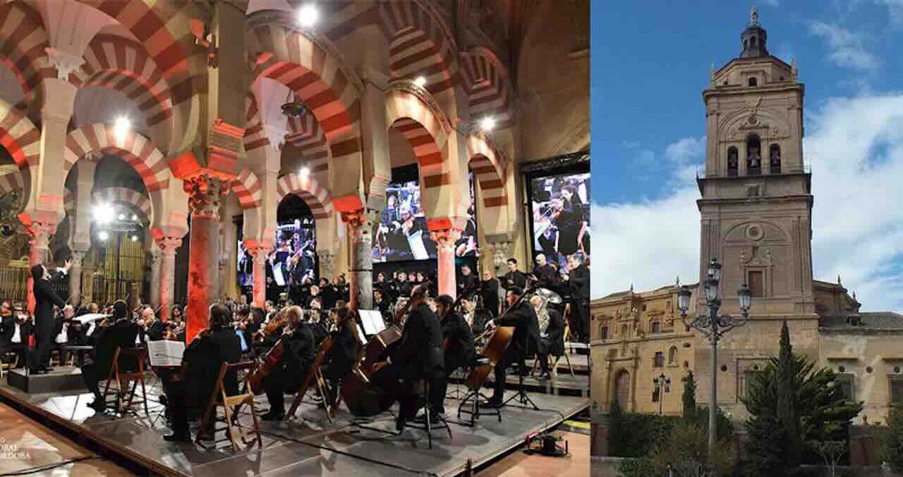 Orquesta de la Catedral de Córdoba en actuación litúrgica