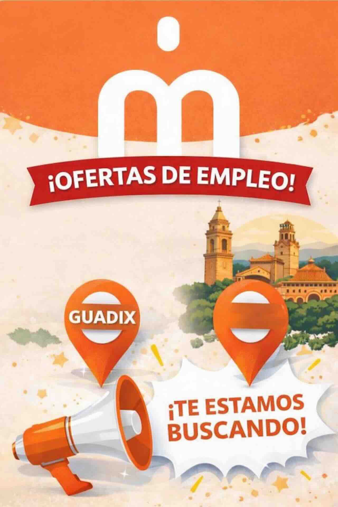 Tienda Orange en Guadix busca comercial para incorporación con sueldo fijo y comisiones