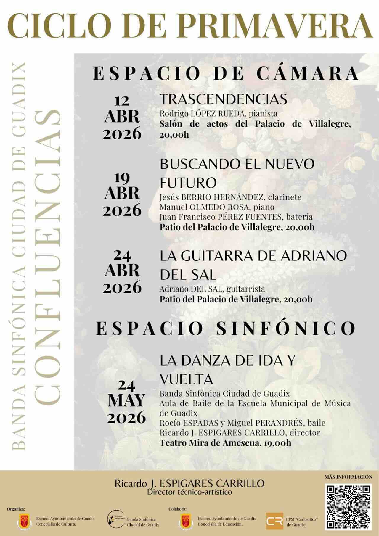 Concierto de la Banda Sinfónica de Guadix en el Palacio de Villalegre