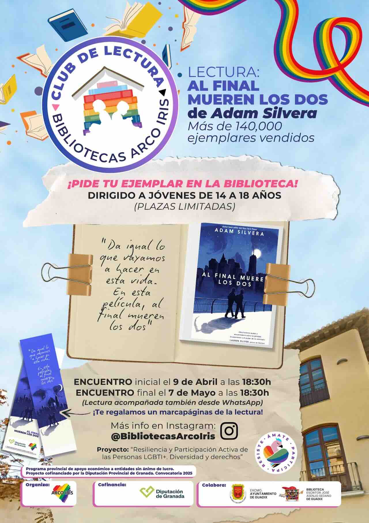 Club de lectura juvenil Guadix Biblioteca Municipal jóvenes