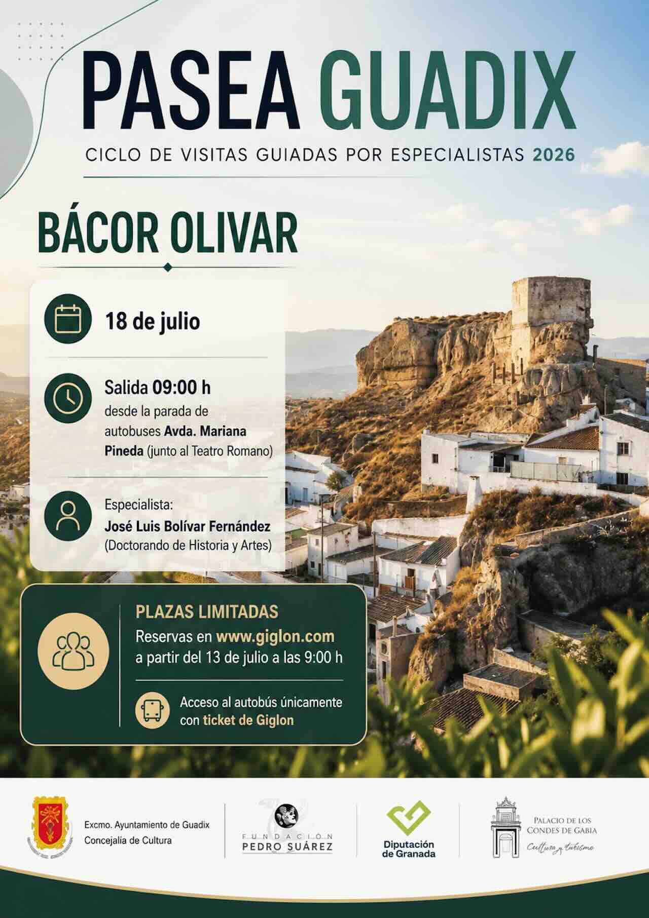 Pasea Guadix en Bácor