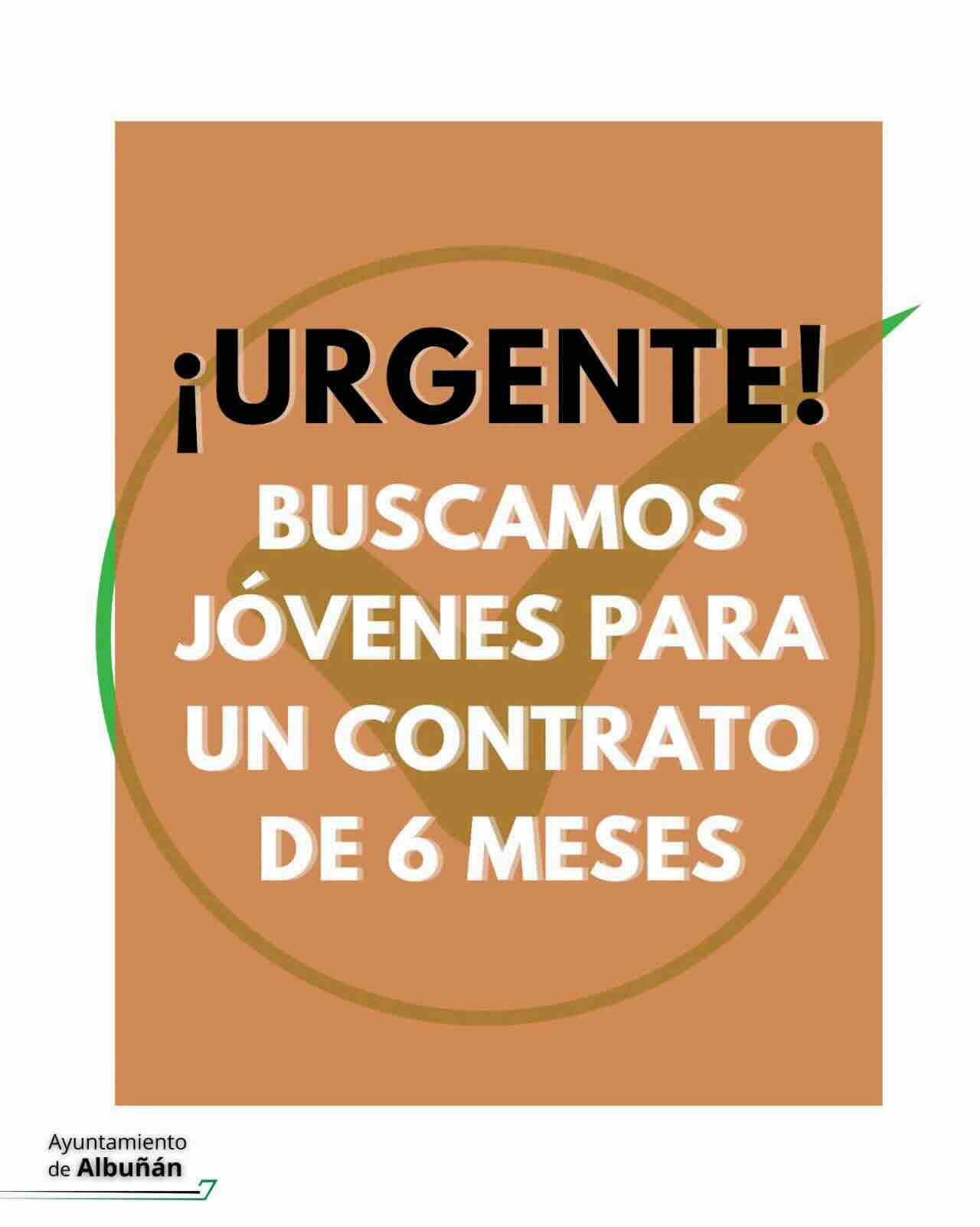 Contrato jóvenes ayuntamiento de Albuñan