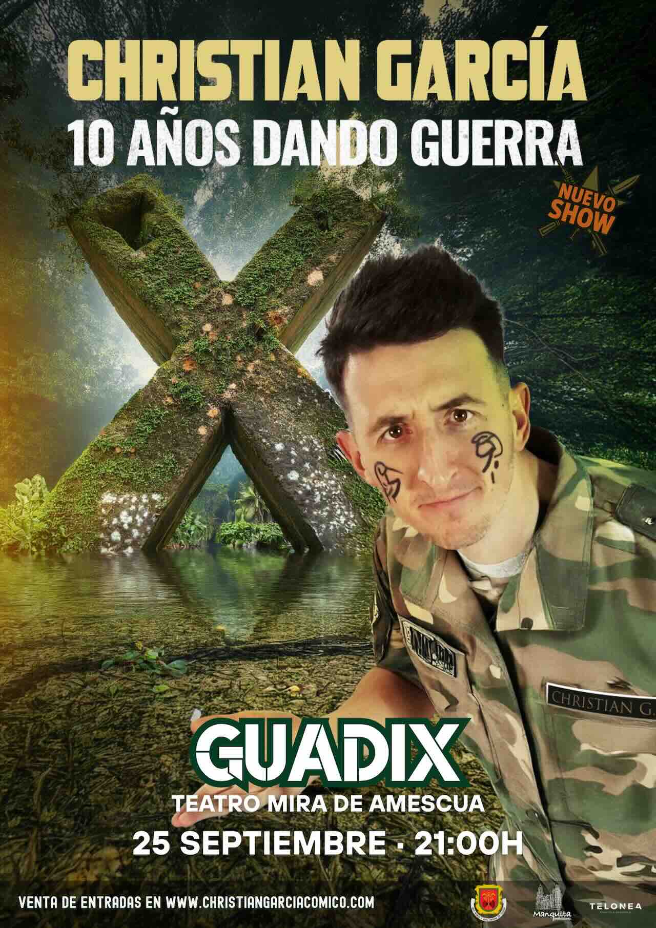 monologuista Chistian García