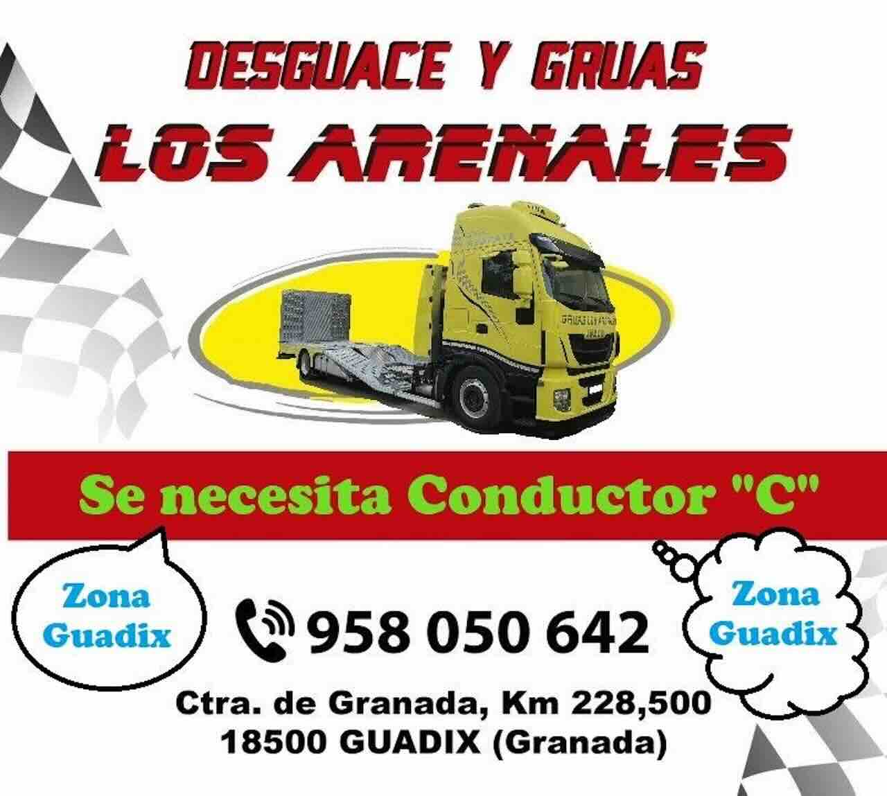 Oferta de empleo Conductor C Los arenales